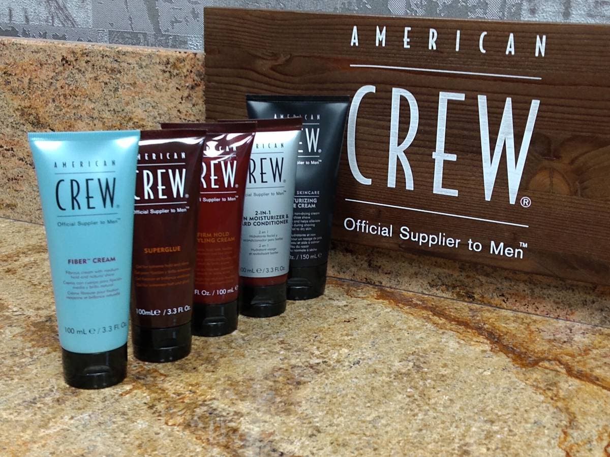 Gamme de produits coiffants American Crew pour homme